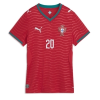 Camiseta Portugal Joao Cancelo #20 Primera Equipación Replica Mundial 2026 para mujer mangas cortas